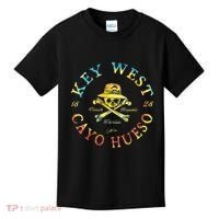 Key West Cayo Hueso Fl Jolly Roger Kids T-Shirt thumb 0