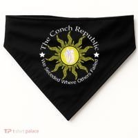 Key West Conch Republic Flag We Seceded Where Others Failed USA-Made Doggie Bandana thumb 0