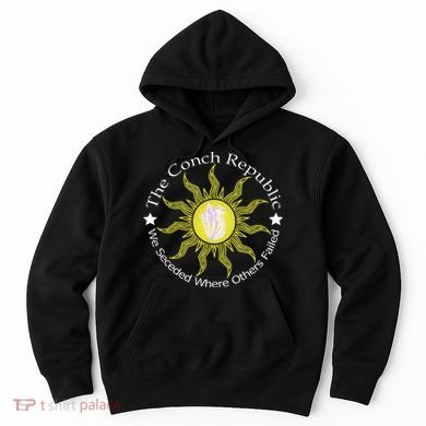 Key West Conch Republic Flag We Seceded Where Others Failed Hoodie