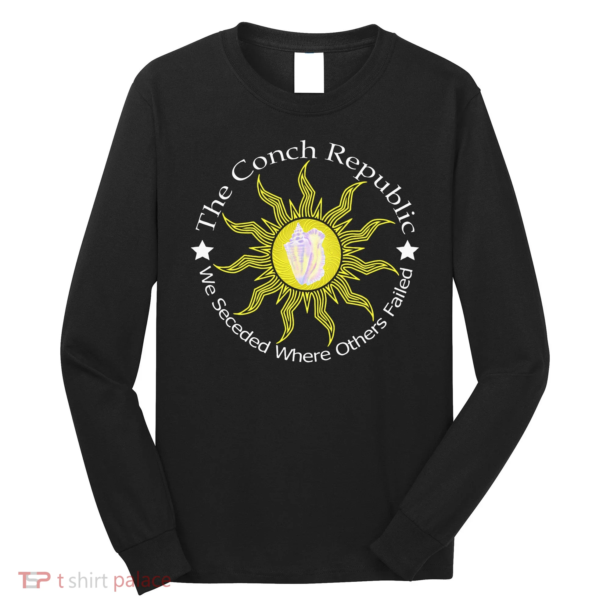 Key West Conch Republic Flag We Seceded Where Others Failed Long Sleeve Shirt