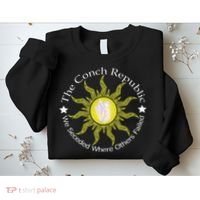 Key West Conch Republic Flag We Seceded Where Others Failed Sweatshirt thumb 2