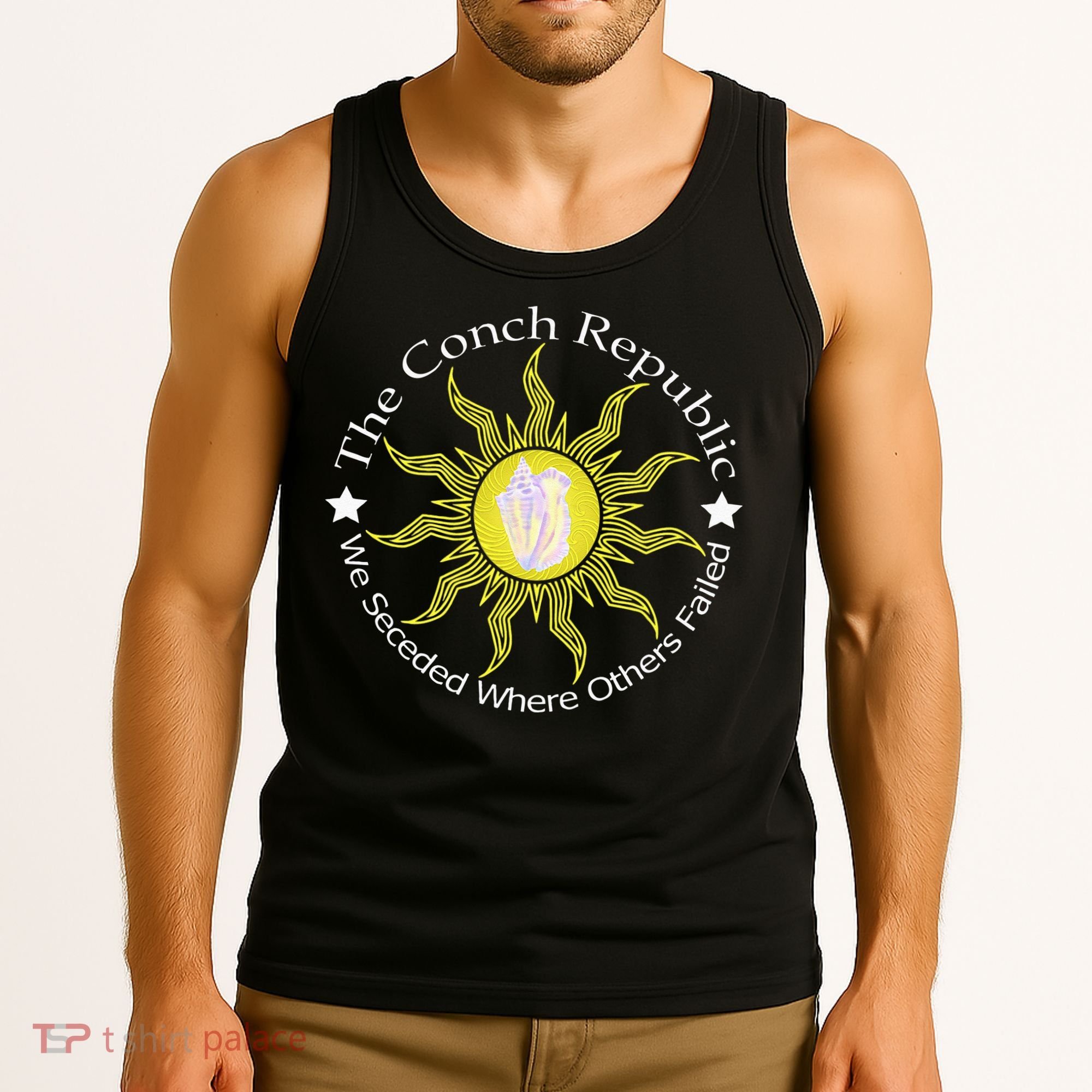 Key West Conch Republic Flag We Seceded Where Others Failed Tank Top