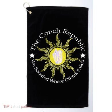 Key West Conch Republic Flag We Seceded Where Others Failed Golf Towel
