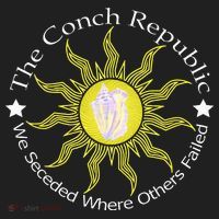 Key West Conch Republic Flag We Seceded Where Others Failed Golf Towel thumb 3
