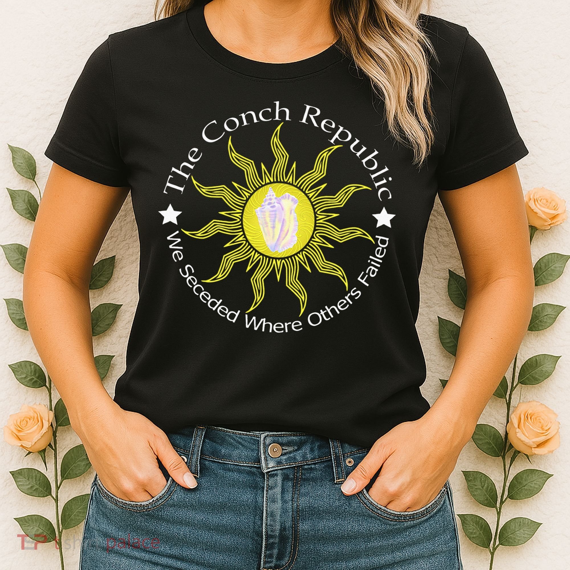 Key West Conch Republic Flag We Seceded Where Others Failed Women's T-Shirt