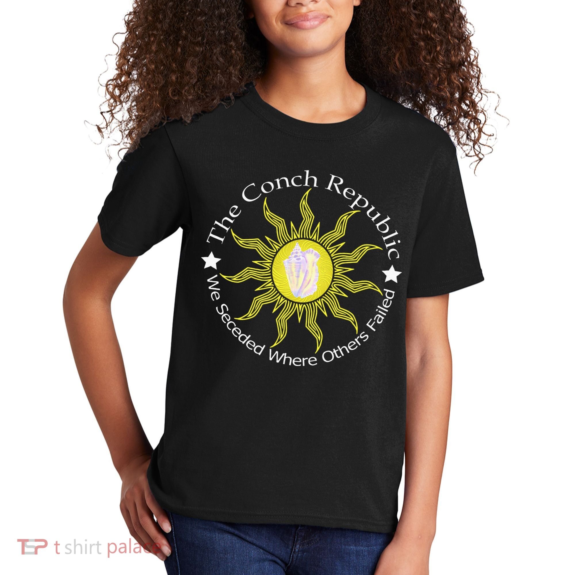 Key West Conch Republic Flag We Seceded Where Others Failed Kids T-Shirt