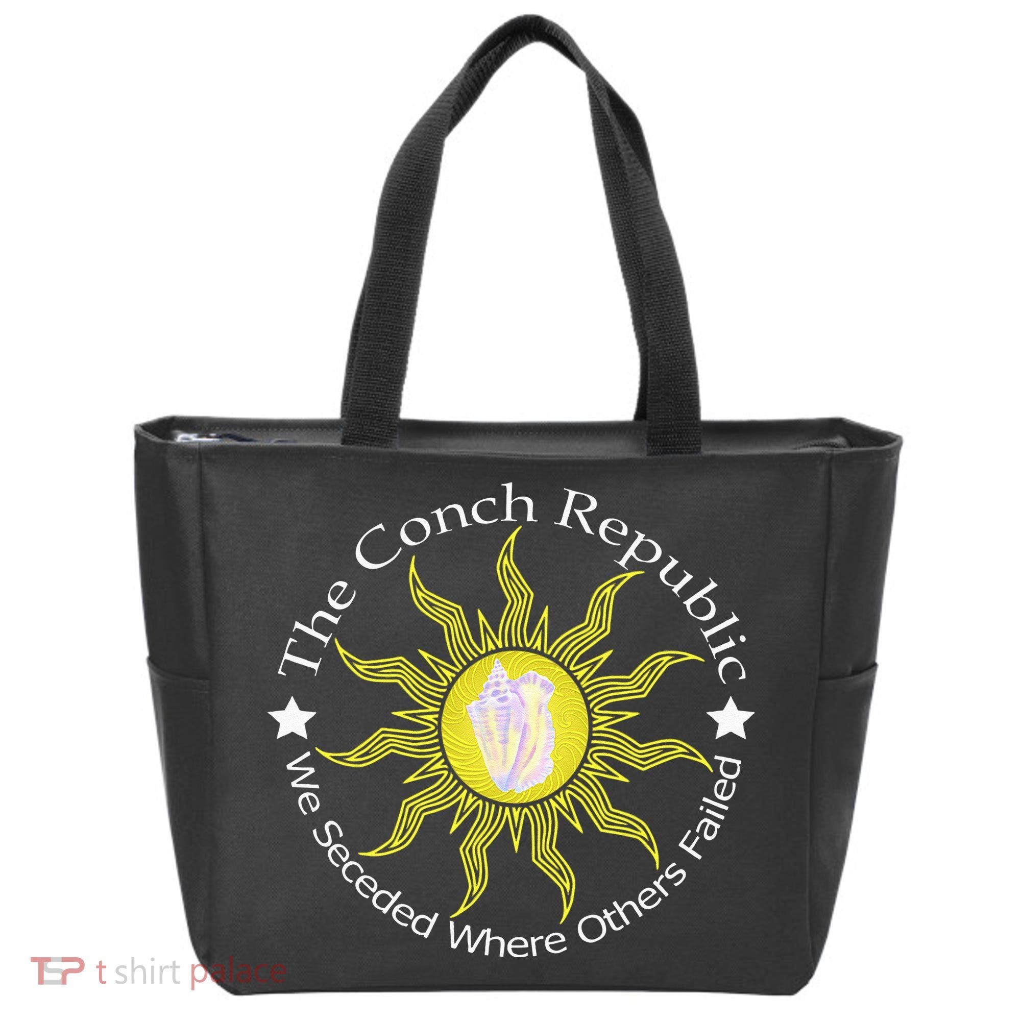 Key West Conch Republic Flag We Seceded Where Others Failed Tote Bag