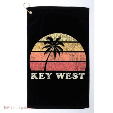 Key West Fl Vintage 70s Retro Golf Towel
