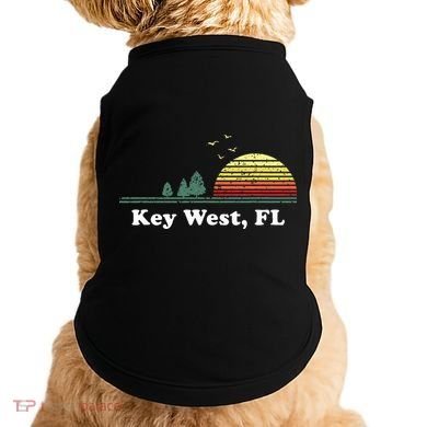 Key West Florida Home Souvenir Print Doggie Tank