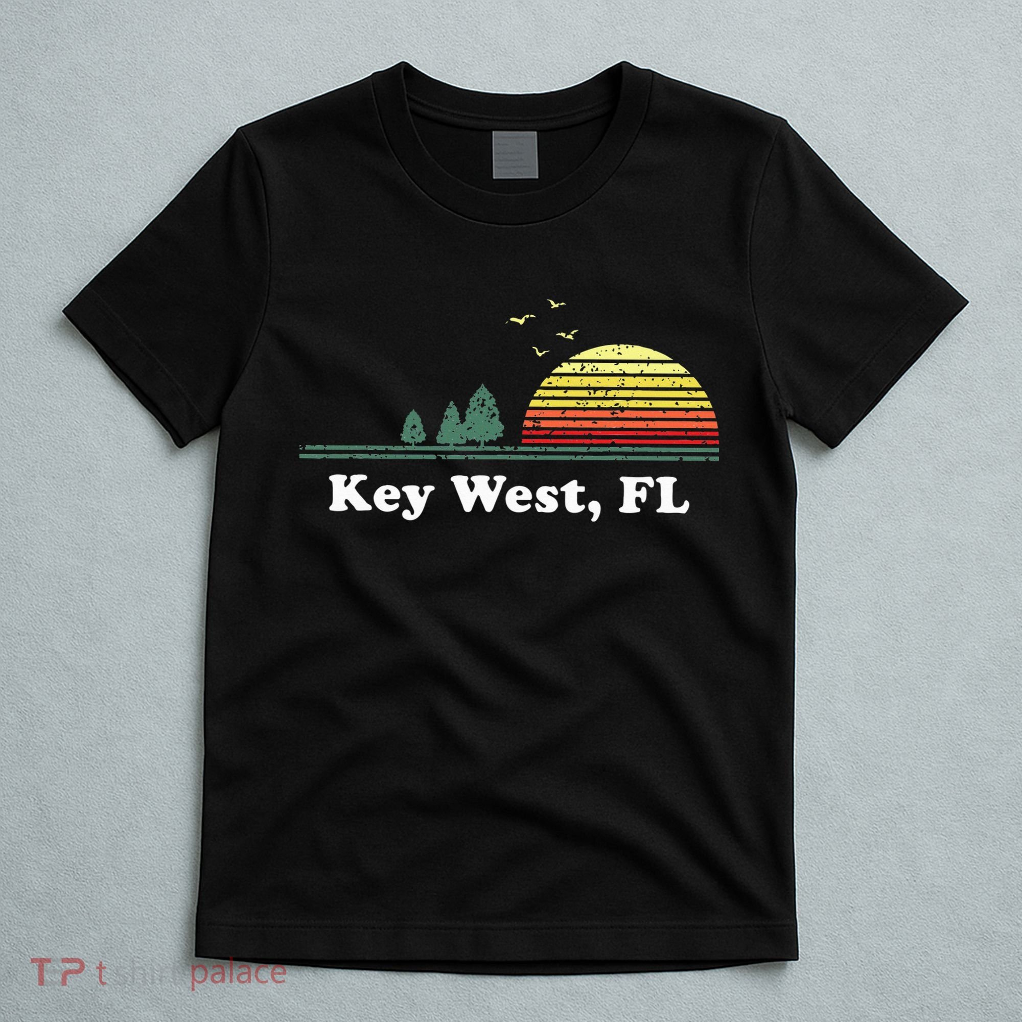 Key West Florida Home Souvenir Print T-Shirt