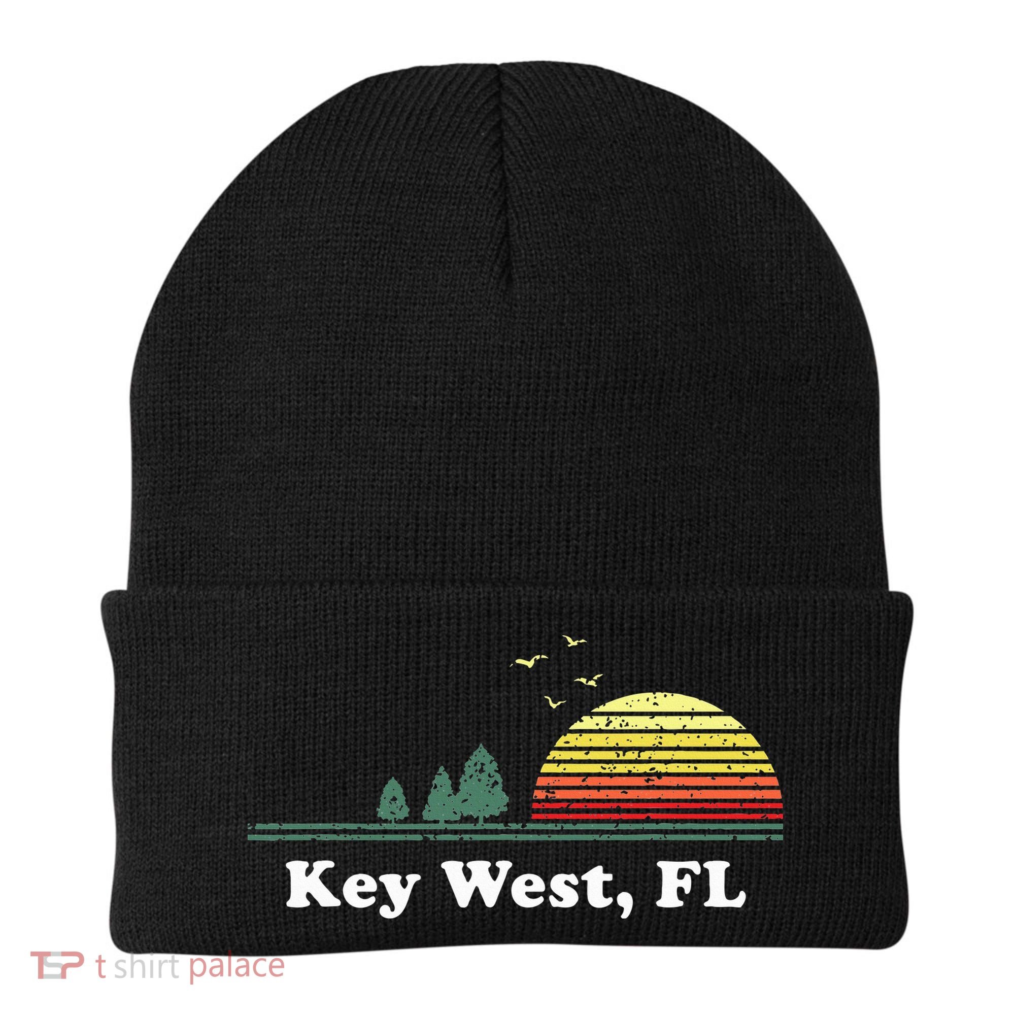 Key West Florida Home Souvenir Print Beanie