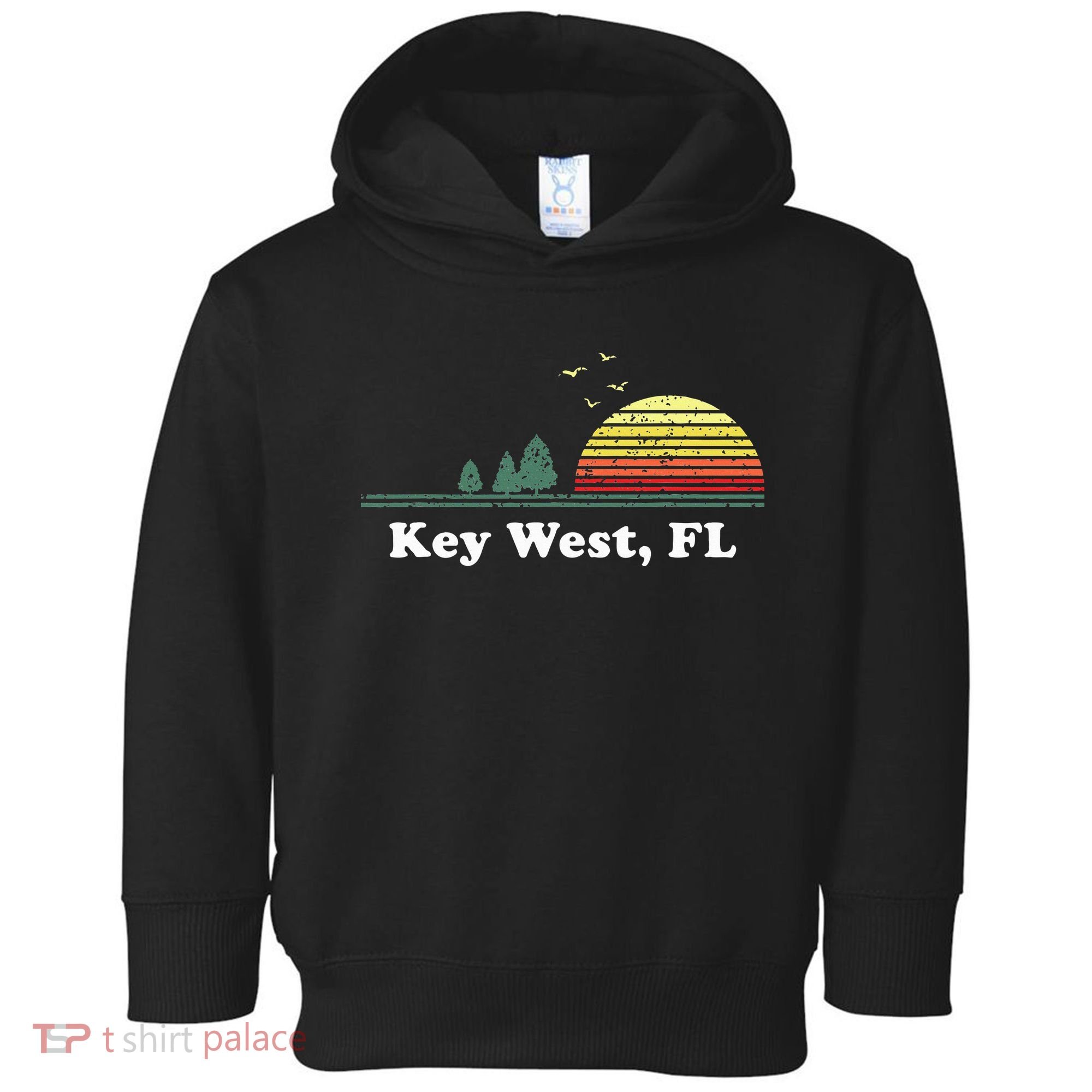 Key West Florida Home Souvenir Print Toddler Hoodie