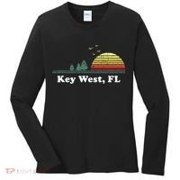 Key West Florida Home Souvenir Print Women's Long Sleeve Shirt thumb 0