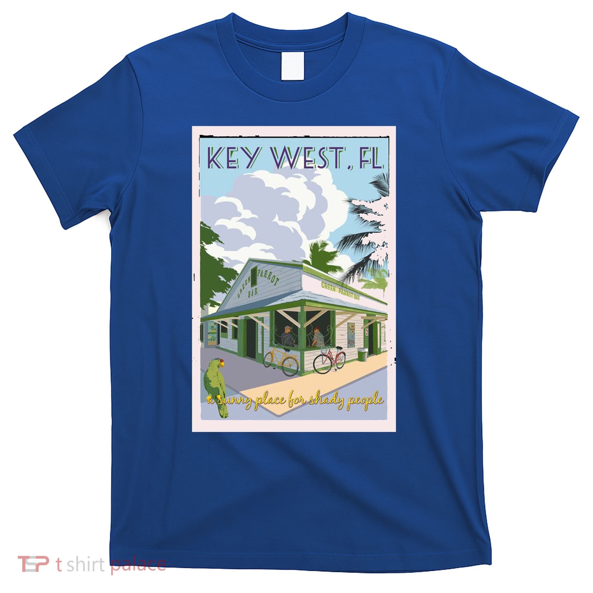 Key West Florida Vintage Travel Poster T-Shirt