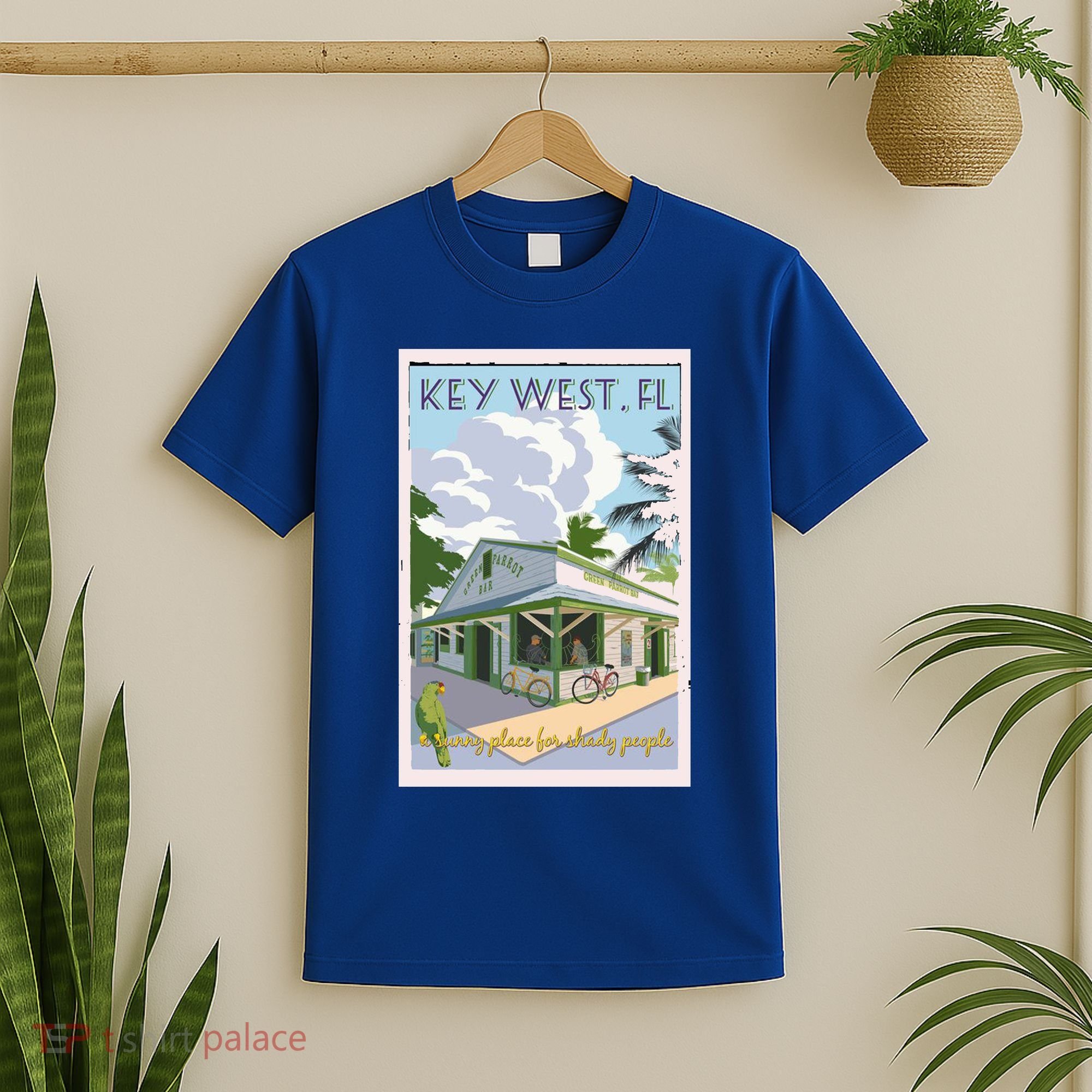 Key West Florida Vintage Travel Poster T-Shirt