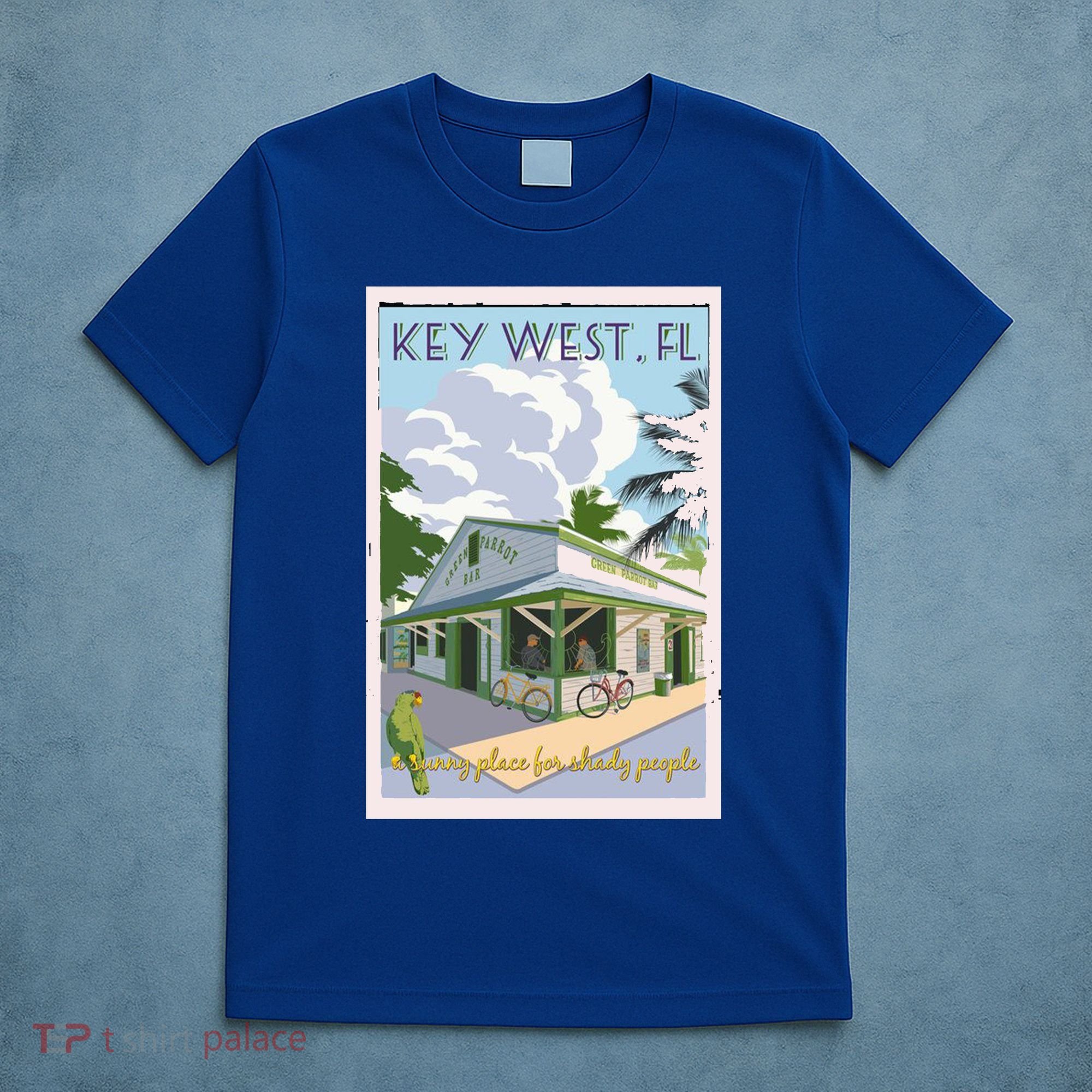Key West Florida Vintage Travel Poster T-Shirt