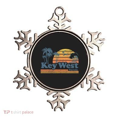 Key West Florida Beach Vintage Spring Break Vacation Retro Ornament
