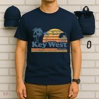 Key West Florida Beach Vintage Spring Break Vacation Retro T-Shirt thumb 6