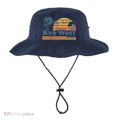 Key West Florida Beach Vintage Spring Break Vacation Retro Bucket Hat