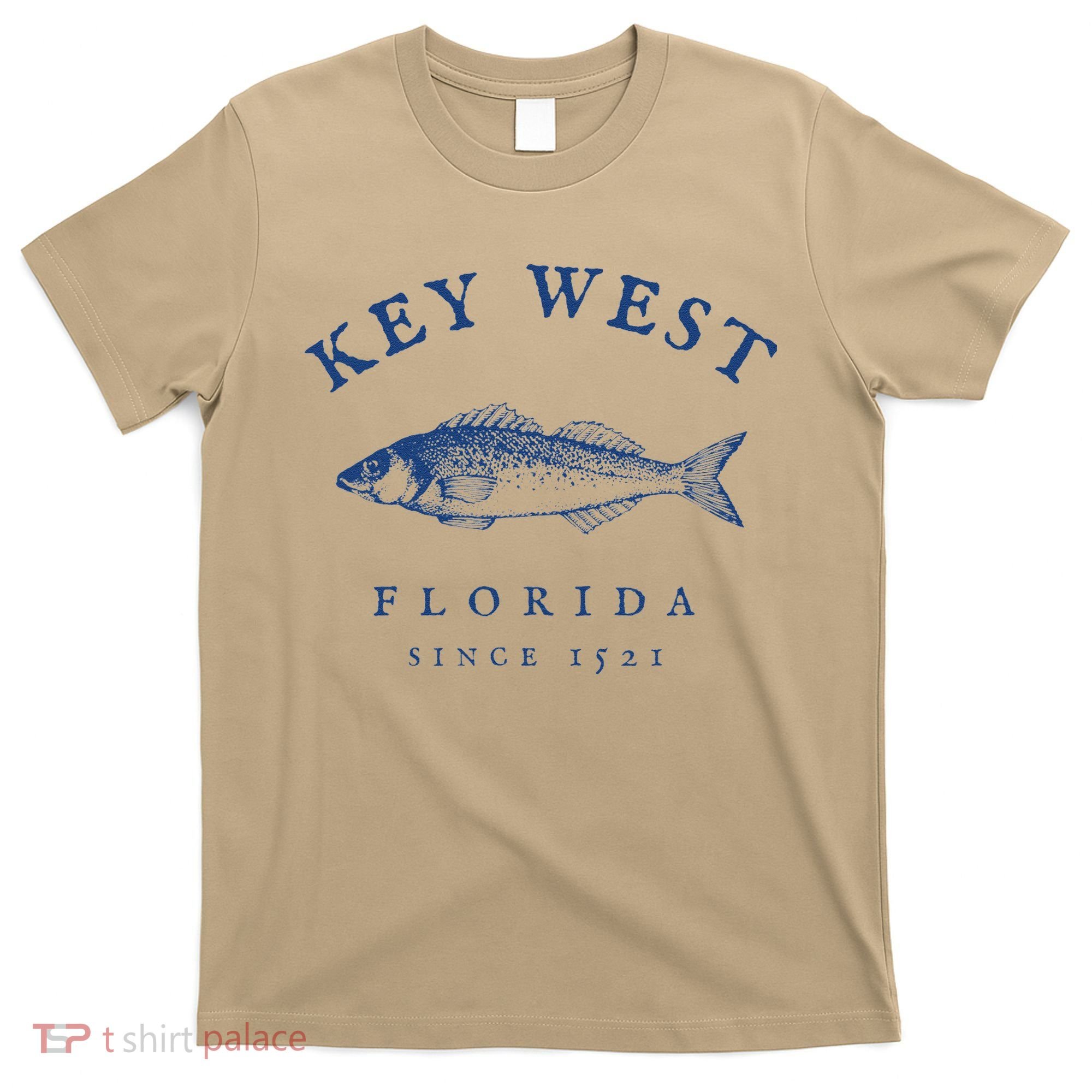 Key West Florida Vintage Fishing T-Shirt
