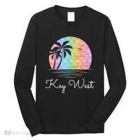 Key West Florida Vacation Beach Mermaid Family Matching Long Sleeve Shirt thumb 0