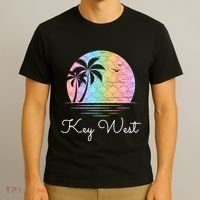 Key West Florida Vacation Beach Mermaid Family Matching T-Shirt thumb 3