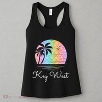 Key West Florida Vacation Beach Mermaid Family Matching Women's Tank Top thumb 3