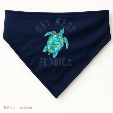 Key West Florida Sea Turtle USA-Made Doggie Bandana