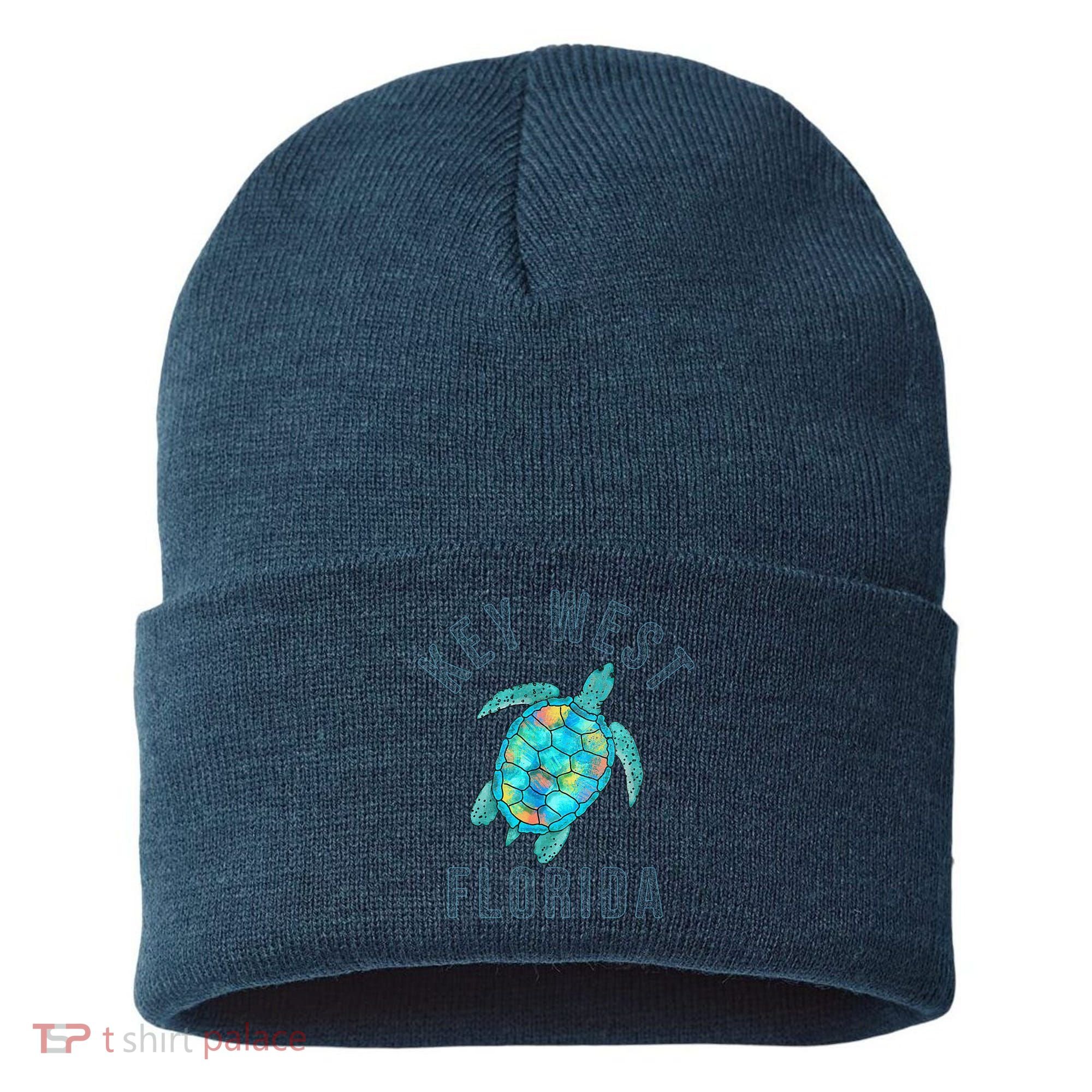 Key West Florida Sea Turtle Sustainable Knit Beanie