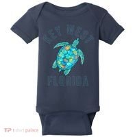 Key West Florida Sea Turtle Baby Bodysuit thumb 0
