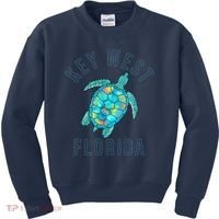 Key West Florida Sea Turtle Kids Sweatshirt thumb 0