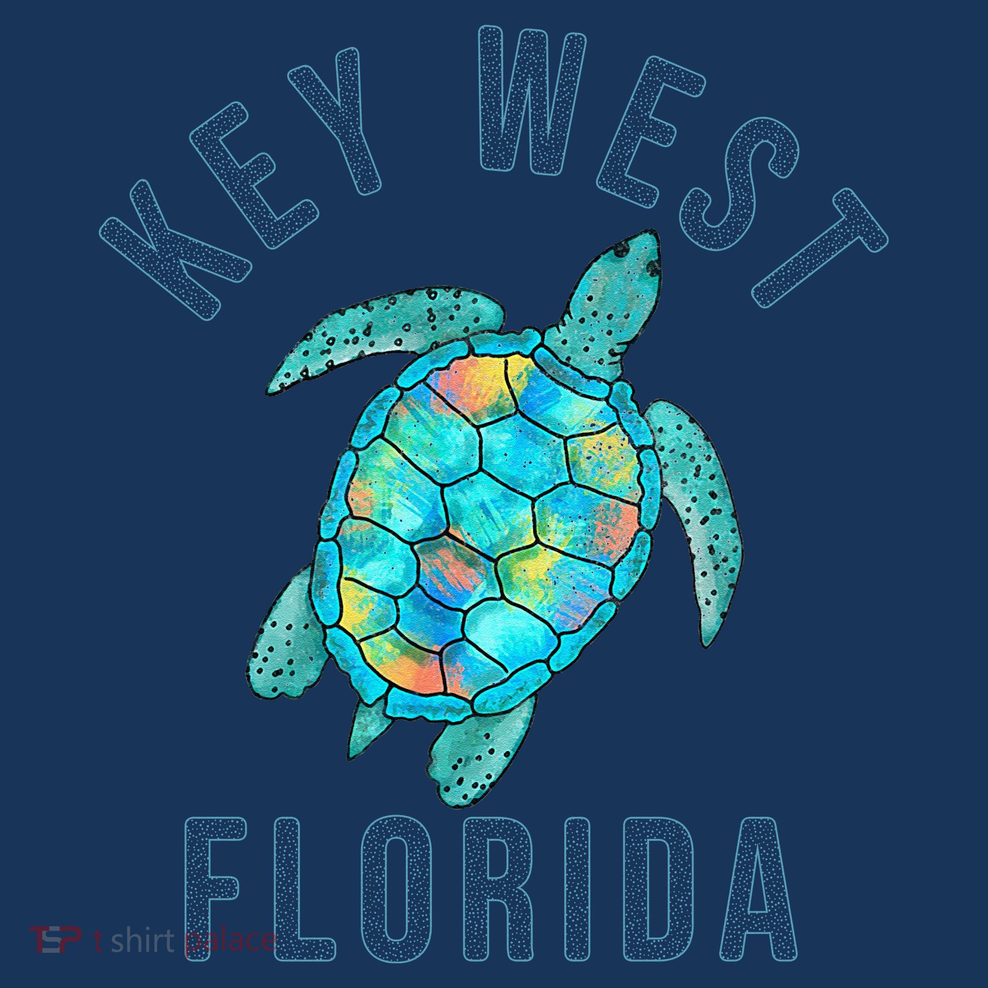Key West Florida Sea Turtle Kids Sweatshirt