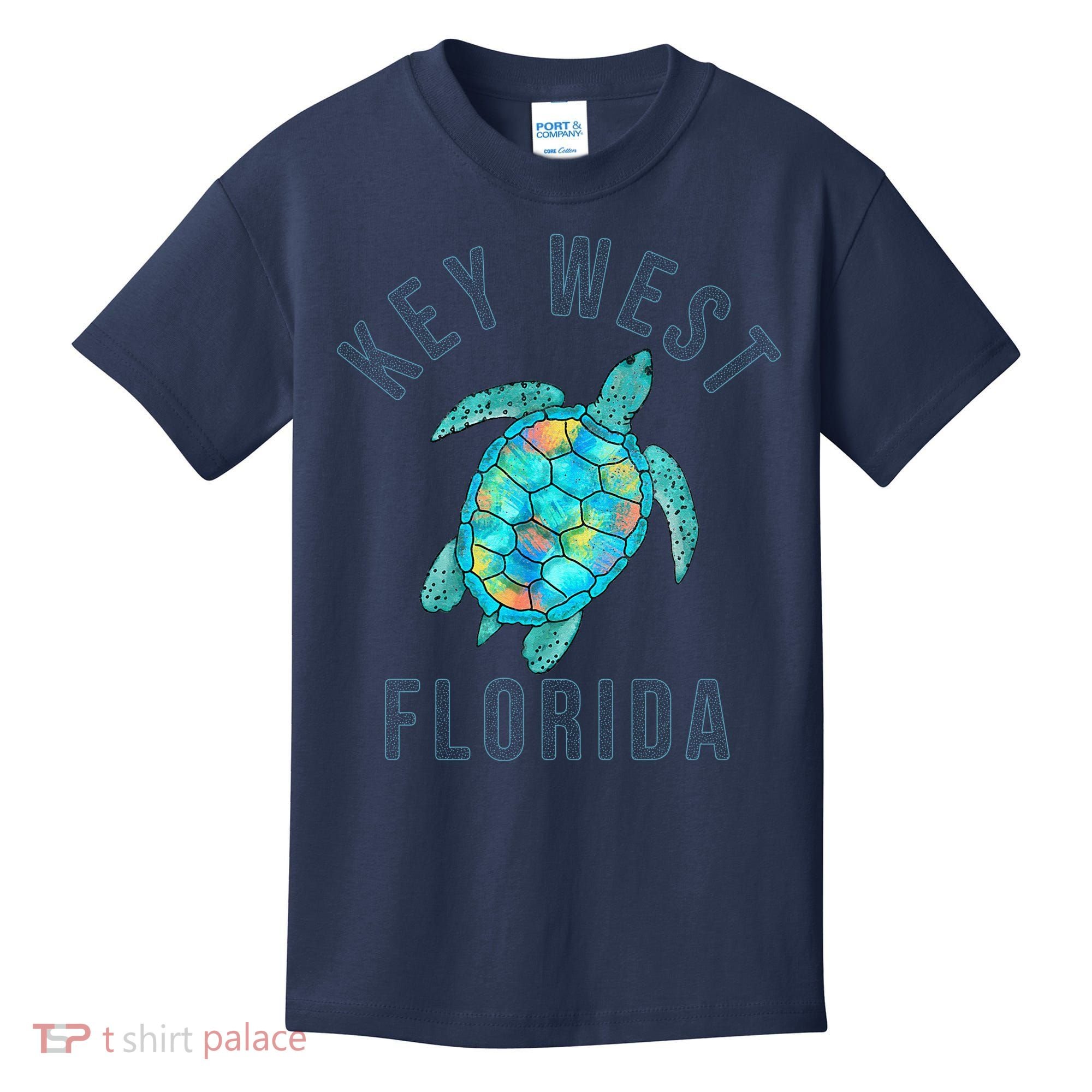 Key West Florida Sea Turtle Kids T-Shirt