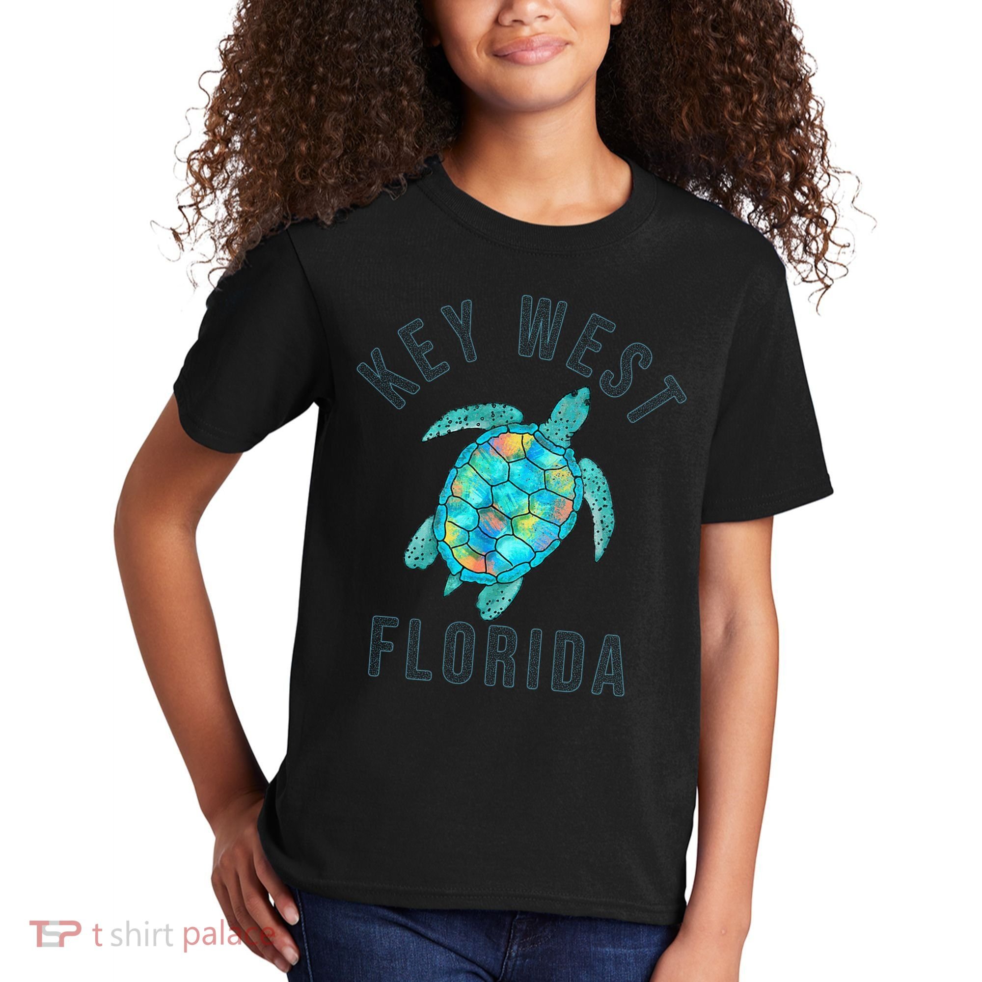 Key West Florida Sea Turtle Kids T-Shirt