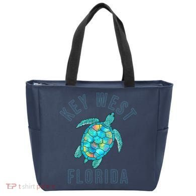 Key West Florida Sea Turtle Tote Bag