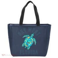 Key West Florida Sea Turtle Tote Bag thumb 0