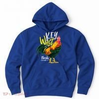 Key West Florida Keys Rooster Vacation Cruise Souvenir Gift Great Gift Hoodie thumb 0