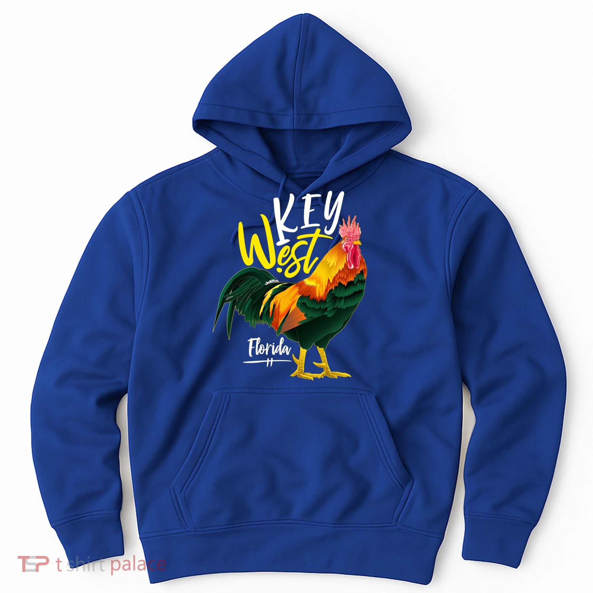 Key West Florida Keys Rooster Vacation Cruise Souvenir Gift Great Gift Hoodie