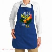 Key West Florida Keys Rooster Vacation Cruise Souvenir Gift Great Gift Apron thumb 2