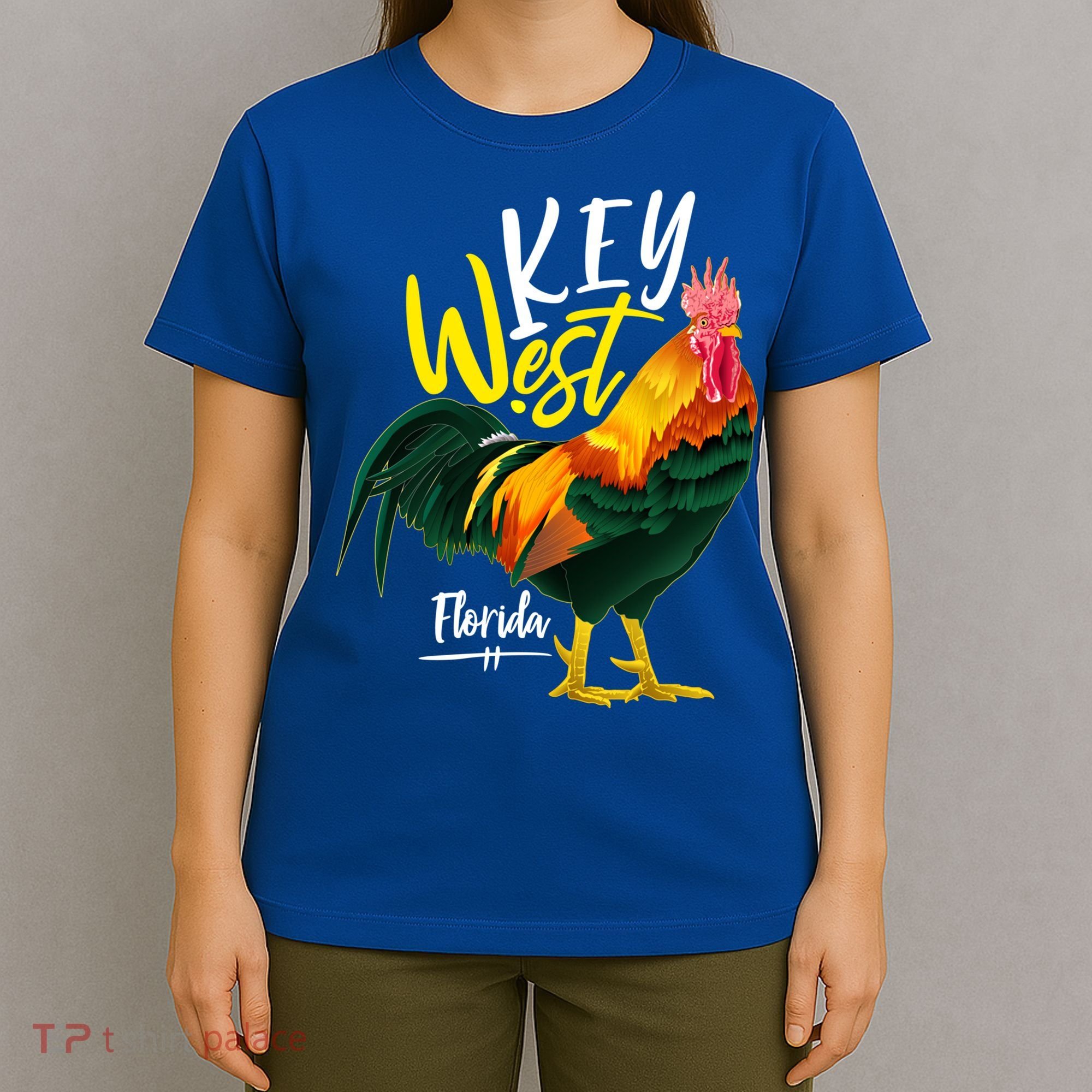 Key West Florida Keys Rooster Vacation Cruise Souvenir Gift Great Gift T-Shirt