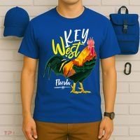 Key West Florida Keys Rooster Vacation Cruise Souvenir Gift Great Gift T-Shirt thumb 6