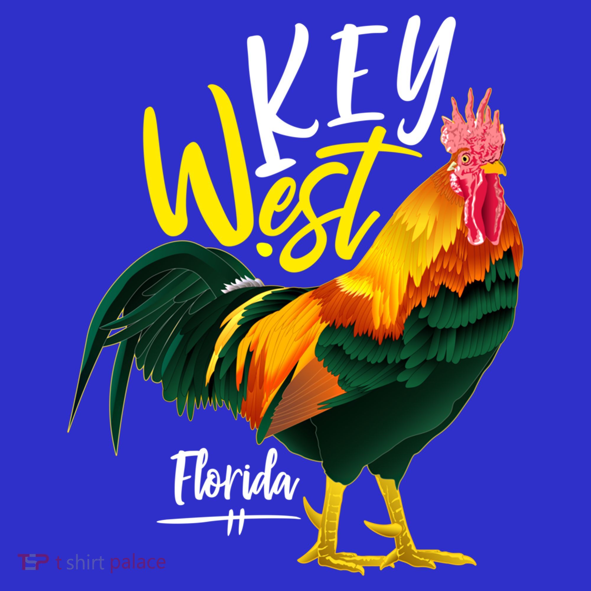 Key West Florida Keys Rooster Vacation Cruise Souvenir Gift Great Gift T-Shirt