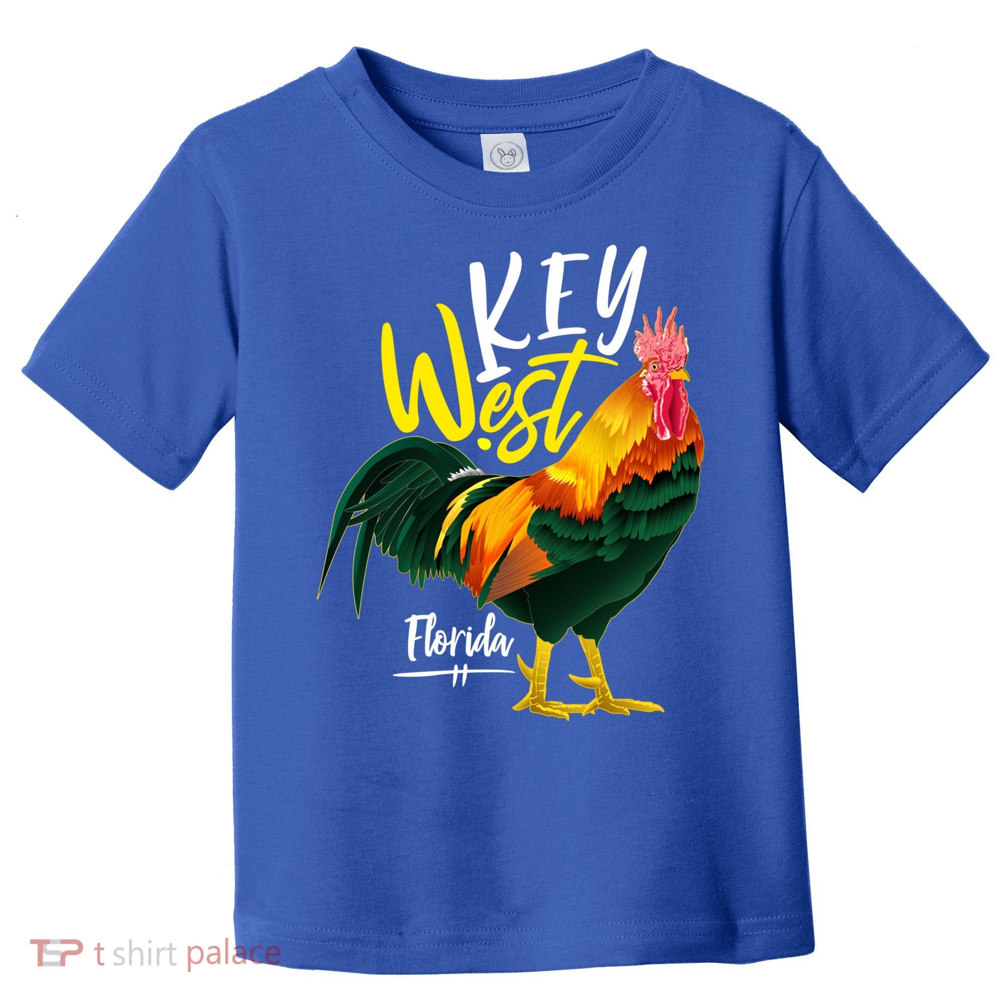Key West Florida Keys Rooster Vacation Cruise Souvenir Gift Great Gift Toddler T-Shirt