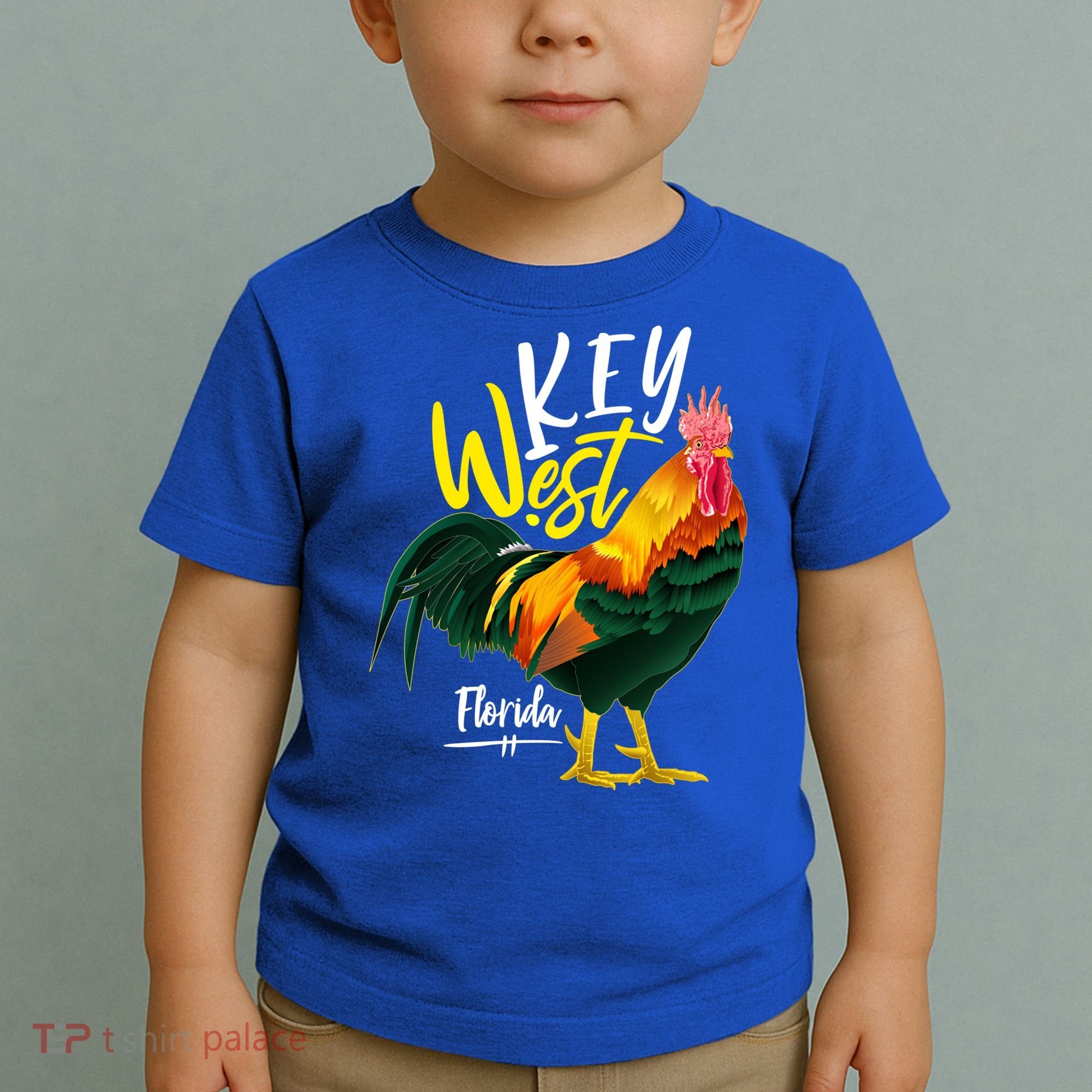 Key West Florida Keys Rooster Vacation Cruise Souvenir Gift Great Gift Toddler T-Shirt