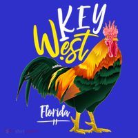 Key West Florida Keys Rooster Vacation Cruise Souvenir Gift Great Gift Toddler T-Shirt thumb 4
