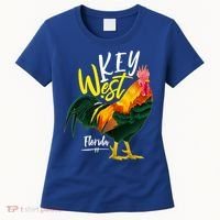Key West Florida Keys Rooster Vacation Cruise Souvenir Gift Great Gift Women's T-Shirt thumb 0