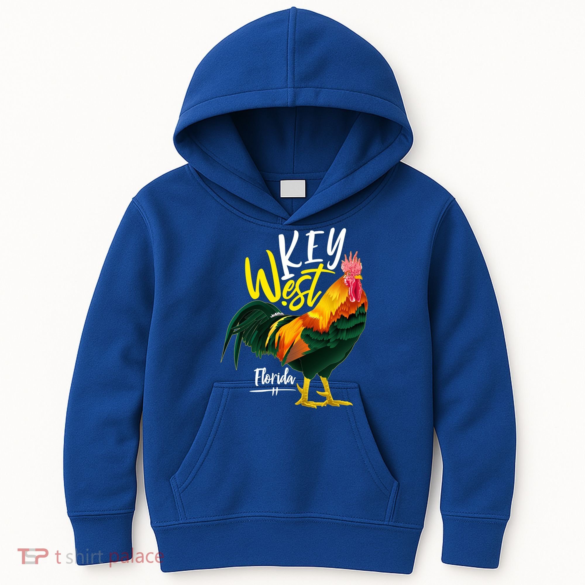 Key West Florida Keys Rooster Vacation Cruise Souvenir Gift Great Gift Kids Hoodie