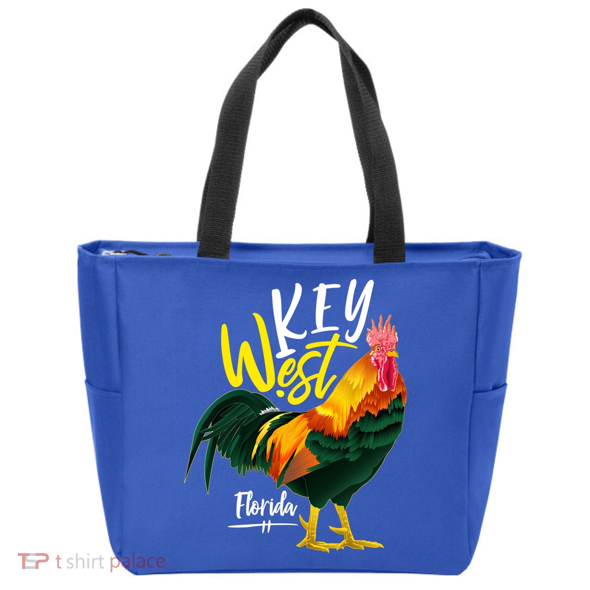Key West Florida Keys Rooster Vacation Cruise Souvenir Gift Great Gift Tote Bag