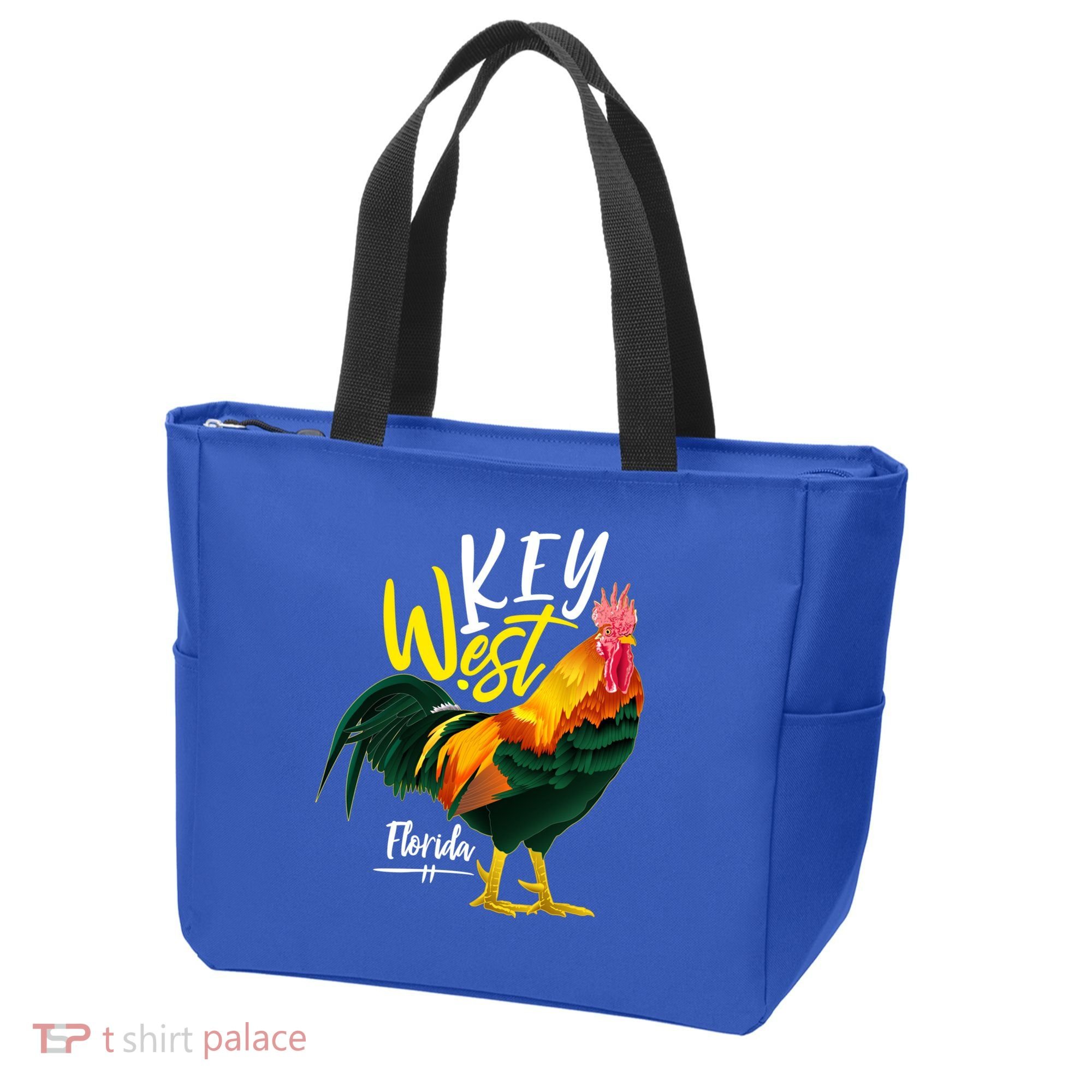 Key West Florida Keys Rooster Vacation Cruise Souvenir Gift Great Gift Tote Bag