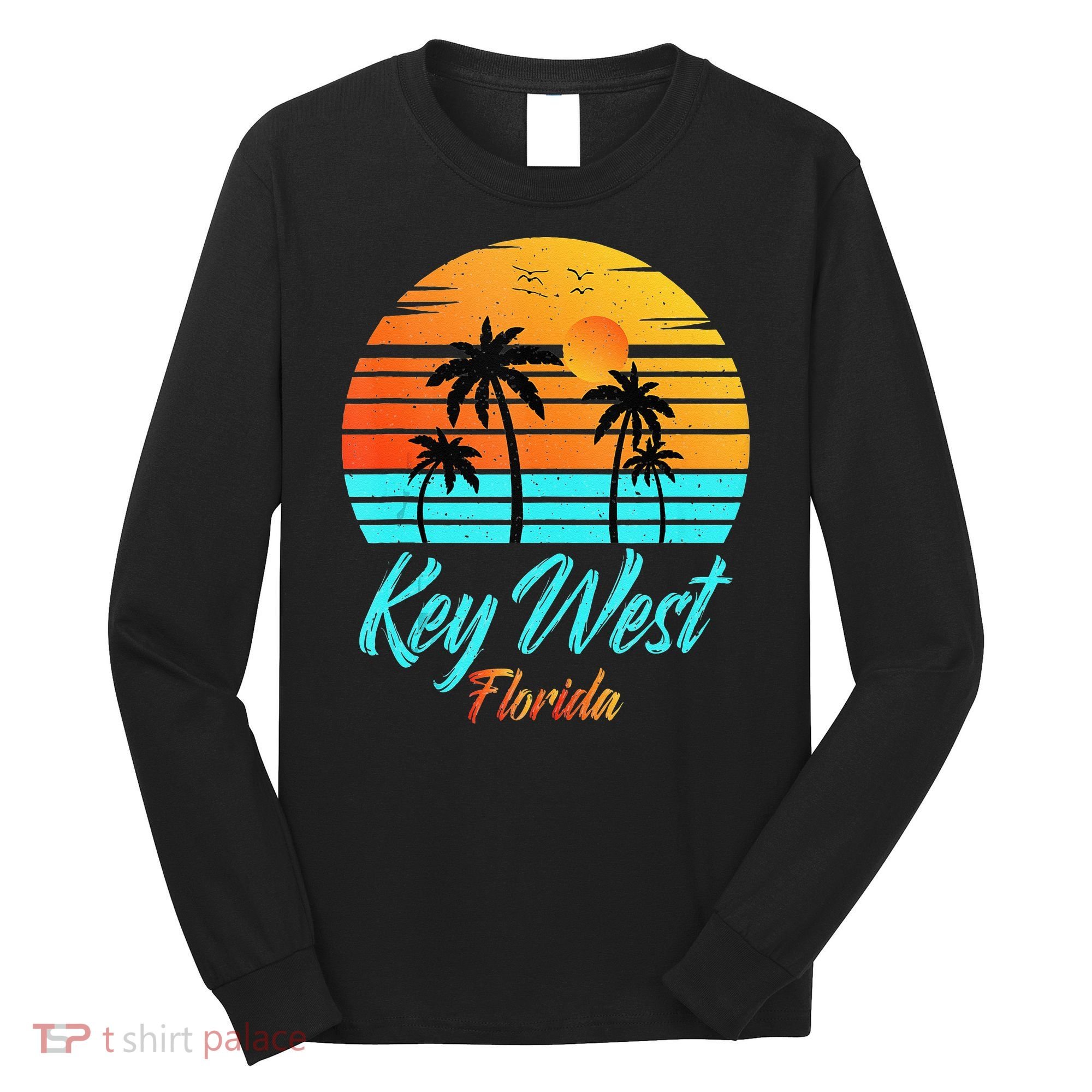 Key West Florida Travel Vacation Getaway Cruise Long Sleeve Shirt